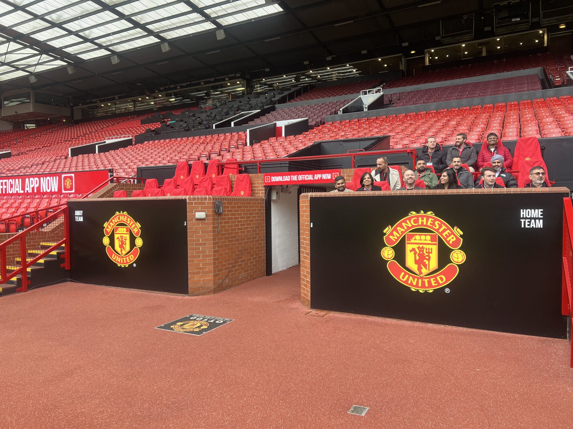 Matchday at Old Trafford, Manchester